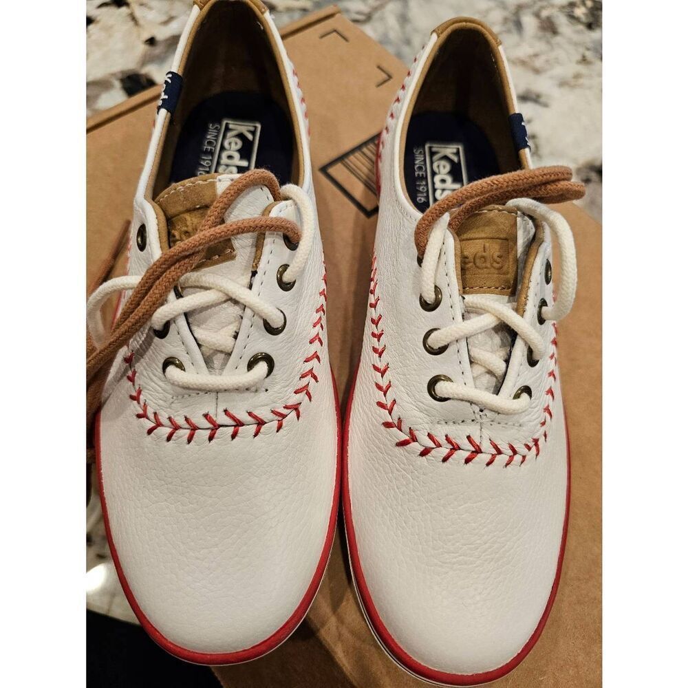 Keds baseball championship pennant flat sneakers - Picture 7 of 7